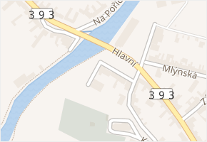 náměstí 13. prosince v obci Oslavany - mapa ulice