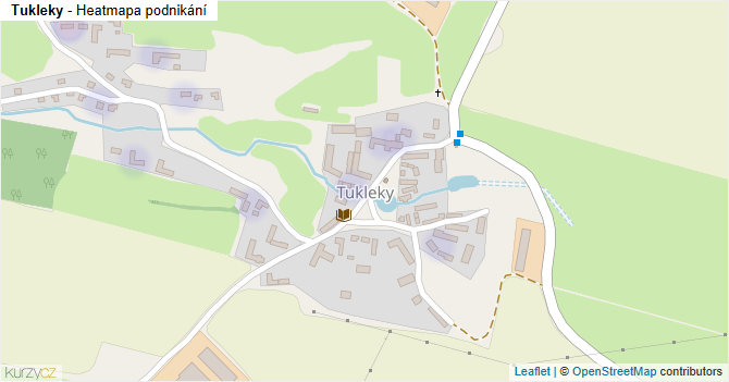 Tukleky - mapa podnikání
