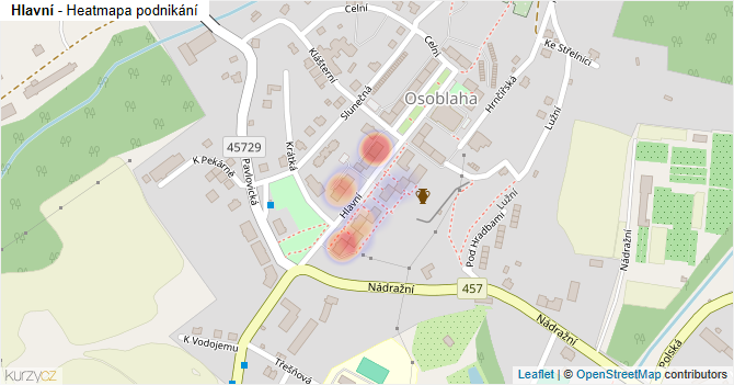 Hlavní - mapa podnikání