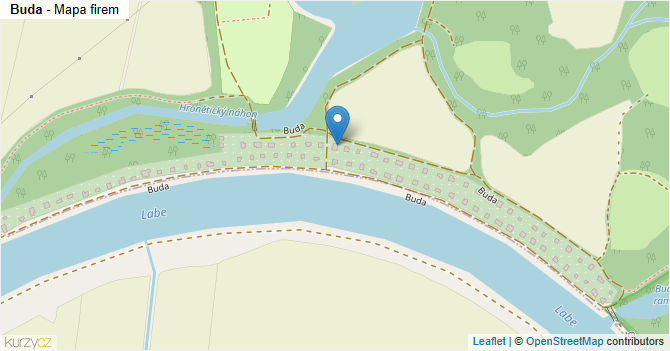 Buda - mapa firem