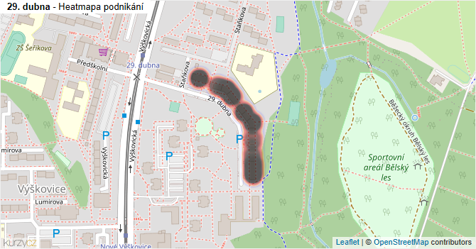 29. dubna - mapa podnikání