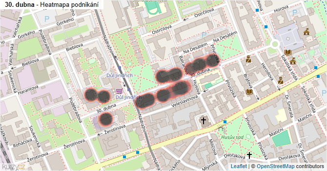 30. dubna - mapa podnikání