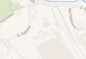 5. května v obci Ostrava - mapa ulice