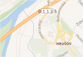 Alšův sad v obci Ostrava - mapa ulice