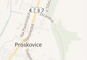 Buková v obci Ostrava - mapa ulice