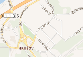 Daňkova v obci Ostrava - mapa ulice