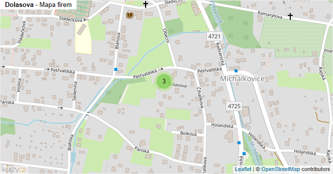 Dolasova - mapa firem