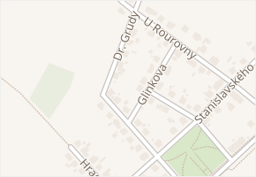 Dr. Grudy v obci Ostrava - mapa ulice