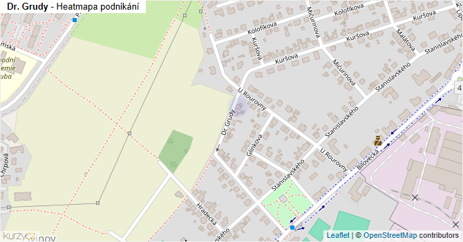 Dr. Grudy - mapa podnikání