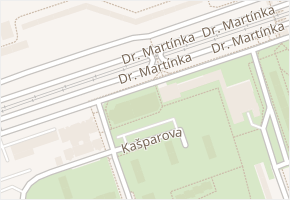 Dr. Martínka v obci Ostrava - mapa ulice