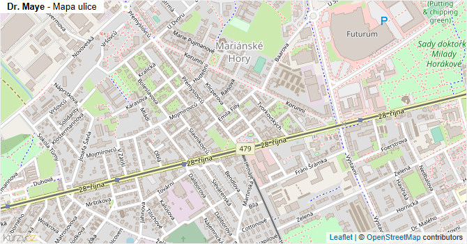 Dr. Maye - mapa ulice