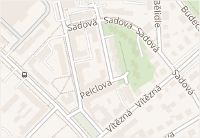 E. F. Buriana v obci Ostrava - mapa ulice