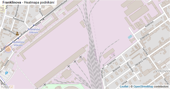 Franklinova - mapa podnikání