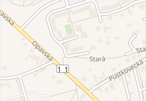 Františka Čechury v obci Ostrava - mapa ulice
