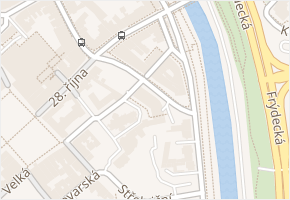 Havlíčkovo nábřeží v obci Ostrava - mapa ulice