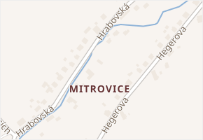 Hrabovská v obci Ostrava - mapa ulice