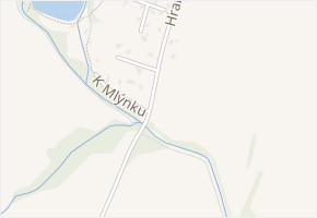 Hraničky v obci Ostrava - mapa ulice