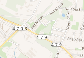 Jan Marie v obci Ostrava - mapa ulice