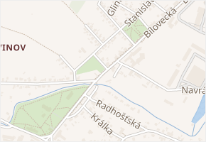Jandáskova v obci Ostrava - mapa ulice