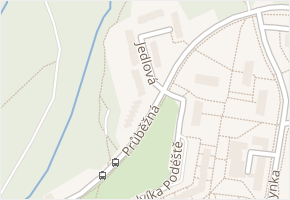 Jedlová v obci Ostrava - mapa ulice