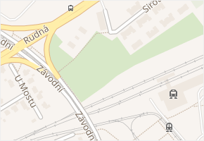 Jeremenkova osada v obci Ostrava - mapa ulice