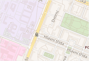 Jindřicha Plachty v obci Ostrava - mapa ulice