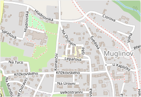 Josefa Dobeše v obci Ostrava - mapa ulice