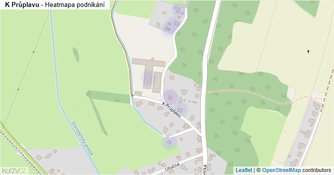 K Průplavu - mapa podnikání