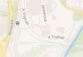 K Trojhalí v obci Ostrava - mapa ulice