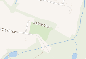 Kabarova v obci Ostrava - mapa ulice