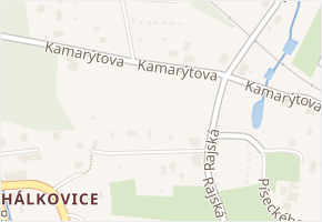 Kamarýtova v obci Ostrava - mapa ulice
