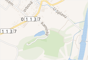 Kamínky v obci Ostrava - mapa ulice