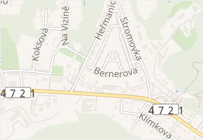 Kasární v obci Ostrava - mapa ulice
