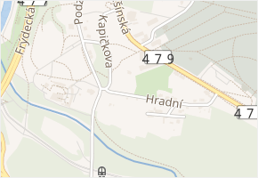 Klášterní v obci Ostrava - mapa ulice