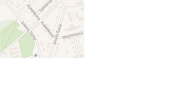 Klostermannova v obci Ostrava - mapa ulice