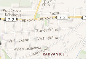 Kobrova v obci Ostrava - mapa ulice
