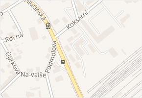 Koksární v obci Ostrava - mapa ulice