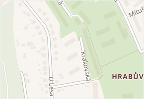 Krakovská v obci Ostrava - mapa ulice