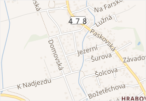 Krčínova v obci Ostrava - mapa ulice