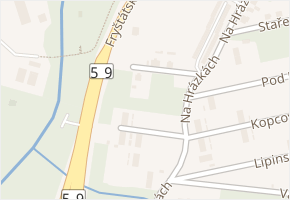 Krištofova v obci Ostrava - mapa ulice
