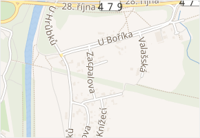 Lašská v obci Ostrava - mapa ulice