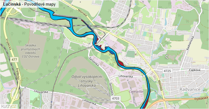 Lučinská - mapa firem