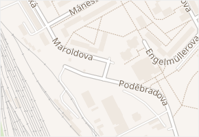 Maroldova v obci Ostrava - mapa ulice