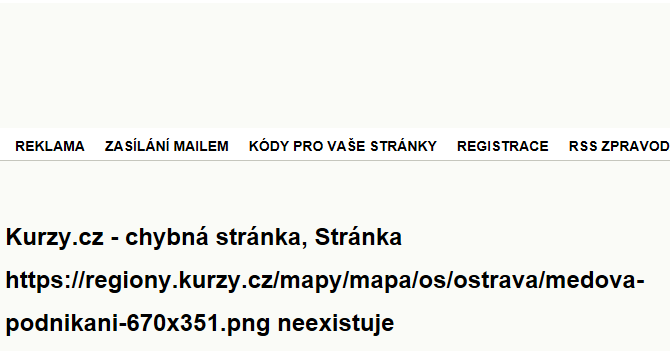 Medová - mapa podnikání