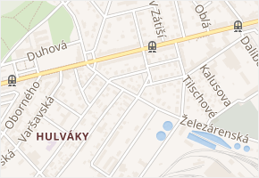 Mrštíkova v obci Ostrava - mapa ulice
