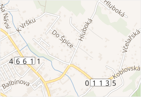 Muškátová v obci Ostrava - mapa ulice