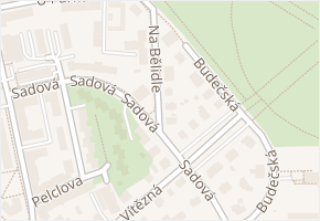 Na Bělidle v obci Ostrava - mapa ulice