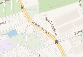 Na Bezděku v obci Ostrava - mapa ulice