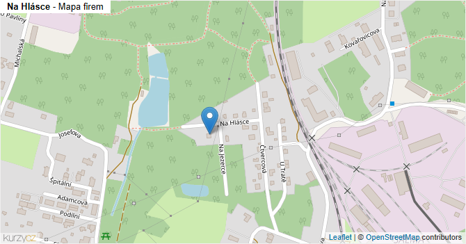 Na Hlásce - mapa firem