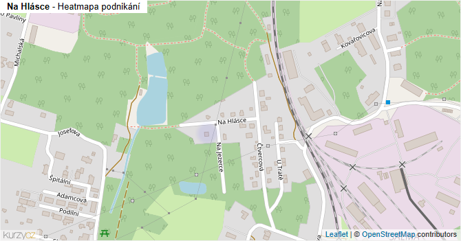 Na Hlásce - mapa podnikání